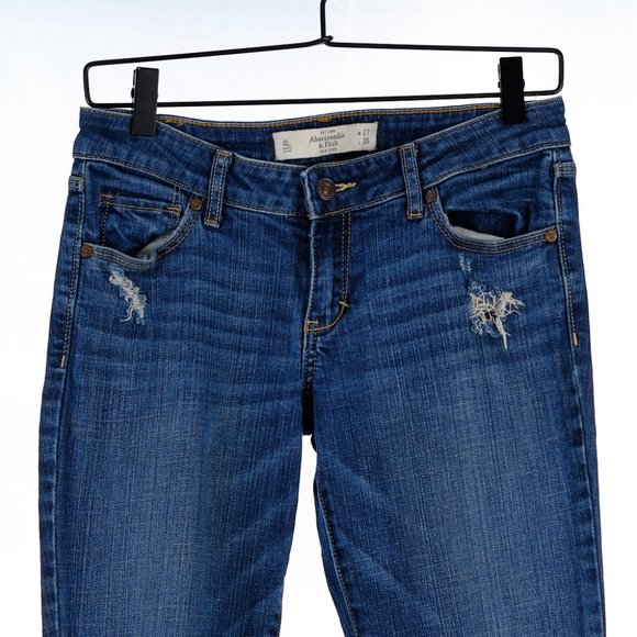 Abercrombie & Fitch The A&F Skinny Size 4 Long - Picture 3 of 6